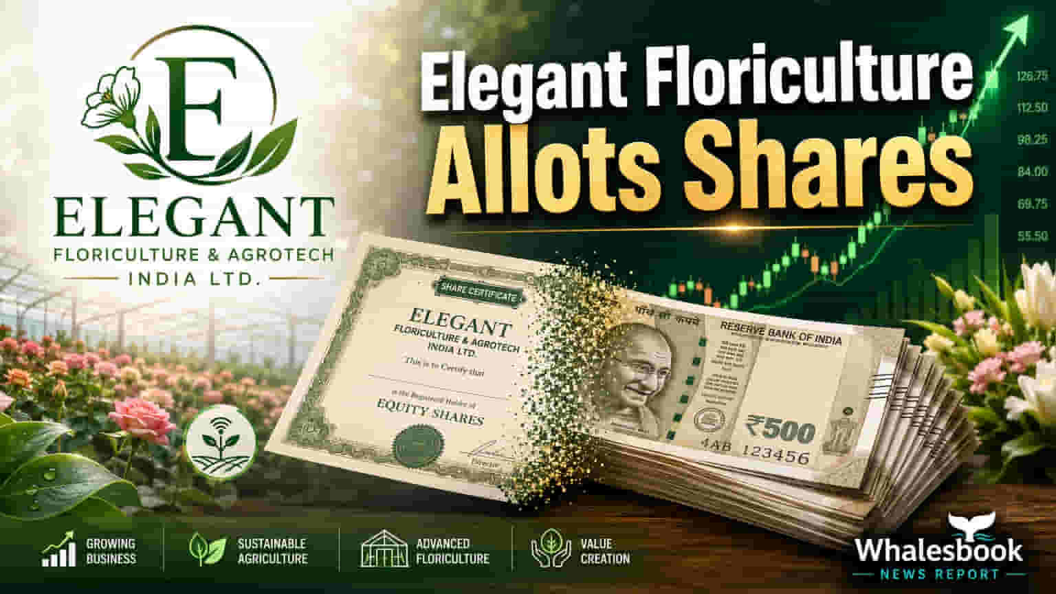 Elegant Floriculture: வார்ரண்ட் மாற்றத்தால் புதிய பங்குகள் ஒதுக்கீடு! என்ன நடக்கிறது?
