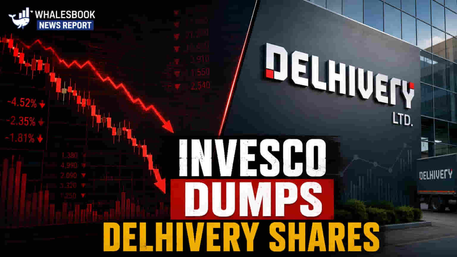 Invesco Sells Delhivery Stake, Cuts Holding to 2.96%