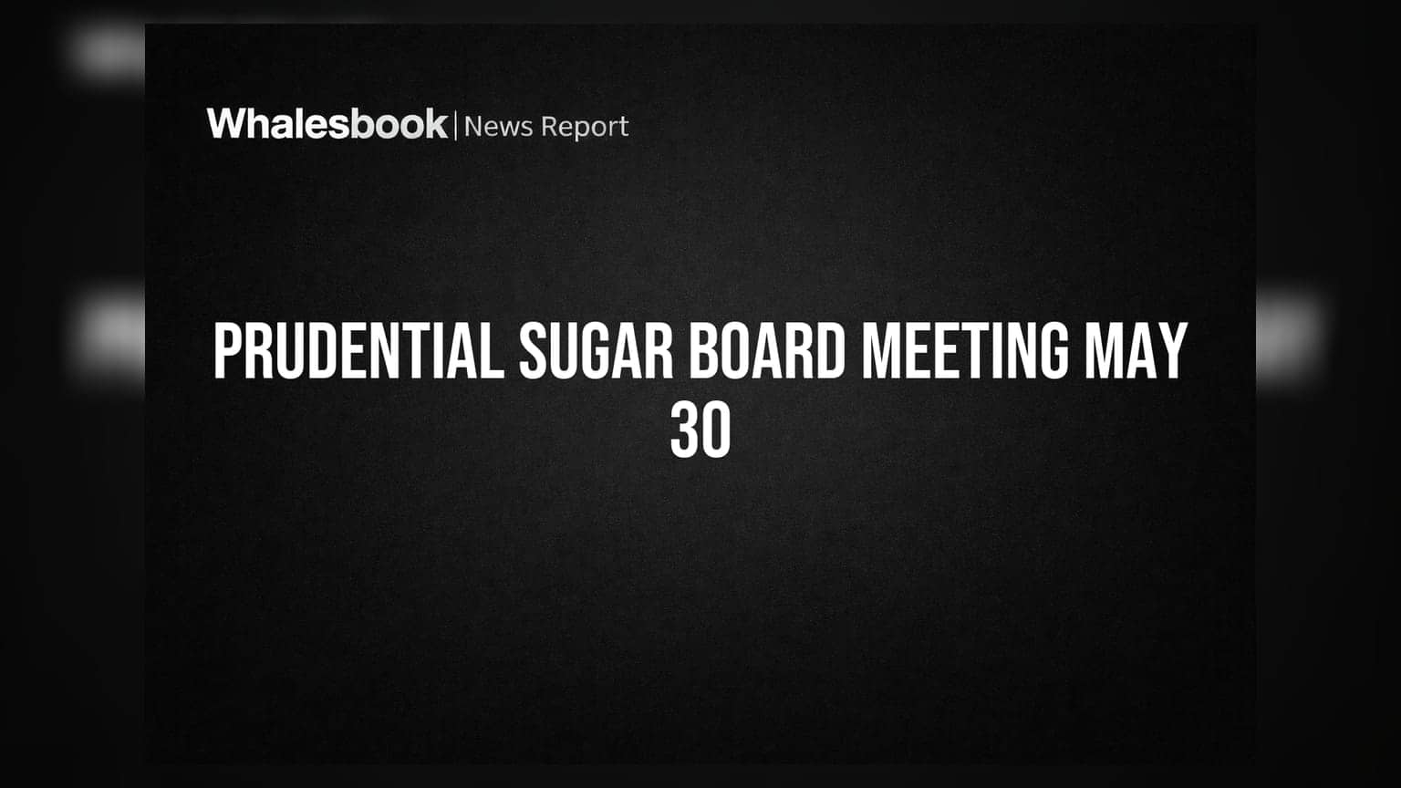 Prudential Sugar: மே 30-ல் முக்கிய அறிவிப்பு! FY26 நிதிநிலை முடிவுகள் வெளியீடு