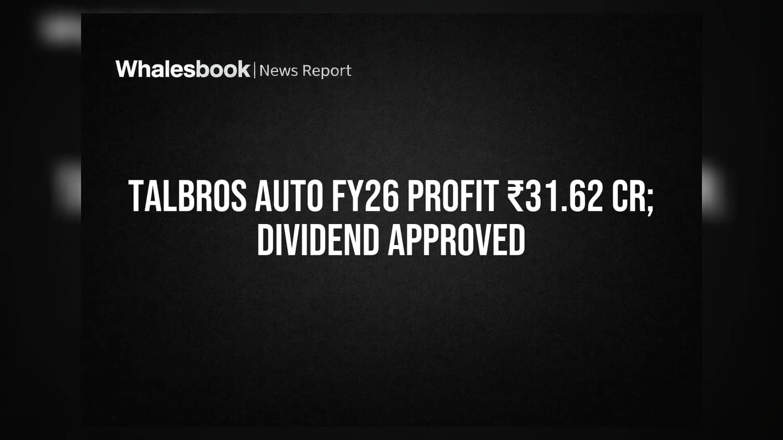 Talbros Automotive: லாபம் உயர்வு! 27.5% டிவிடெண்ட் அறிவிப்பு!
