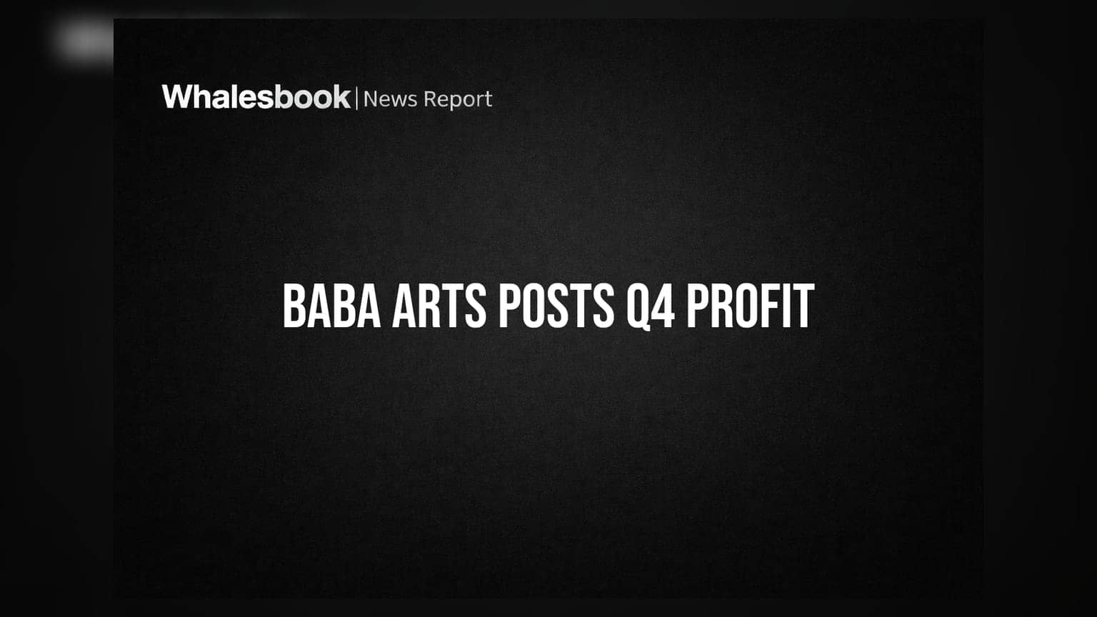 Baba Arts Reports ₹10.43 Lakh Profit for March Quarter
