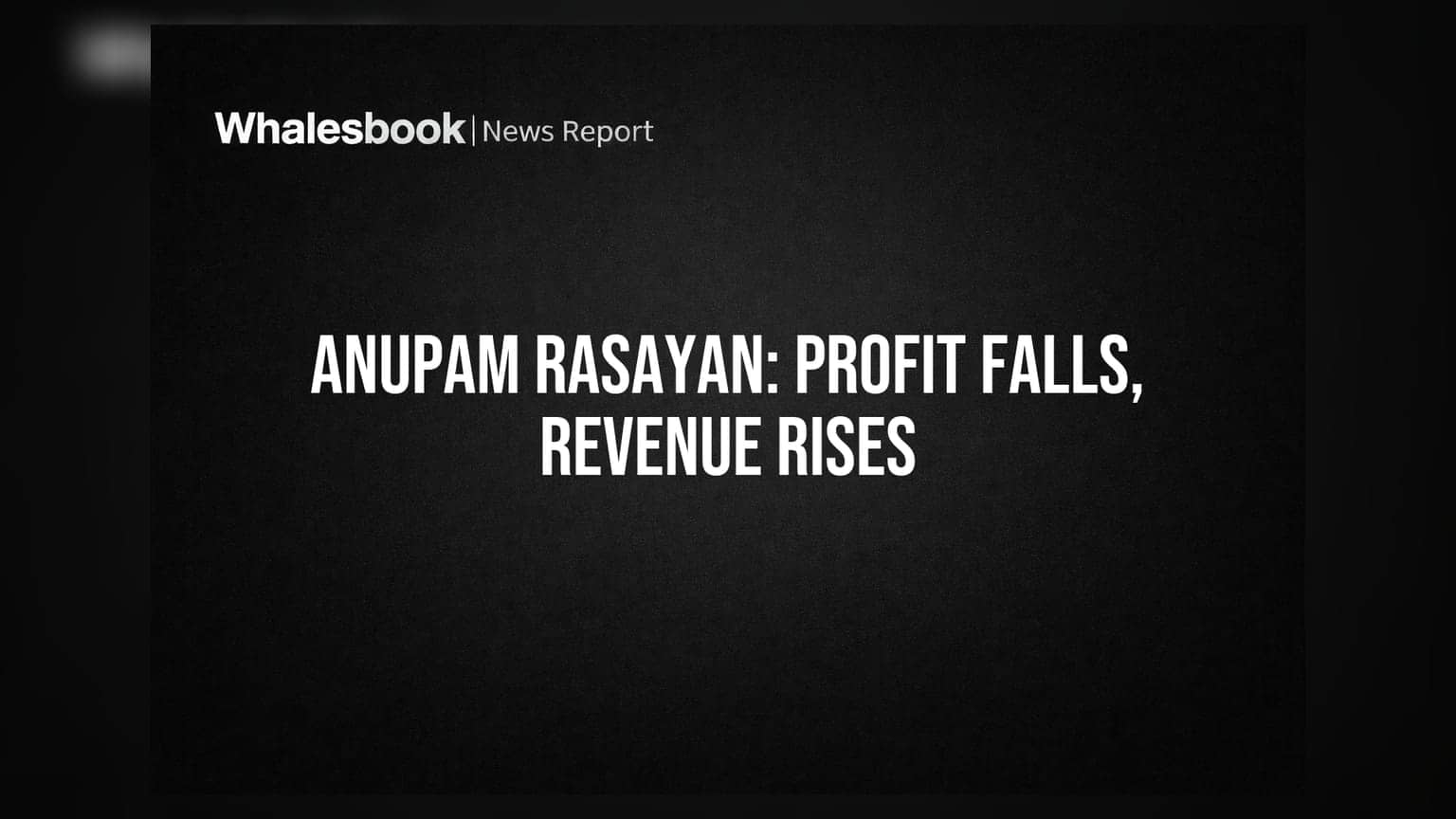 Anupam Rasayan Share: આવકમાં મોટો ઉછાળો, પણ નફામાં ઘટાડો! દેવું વધ્યું, CFO નું રાજીનામું