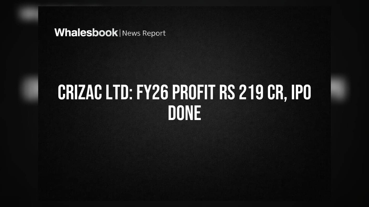 Crizac Ltd Reports Strong FY26 Profit, Completes IPO & Acquires Global Tree