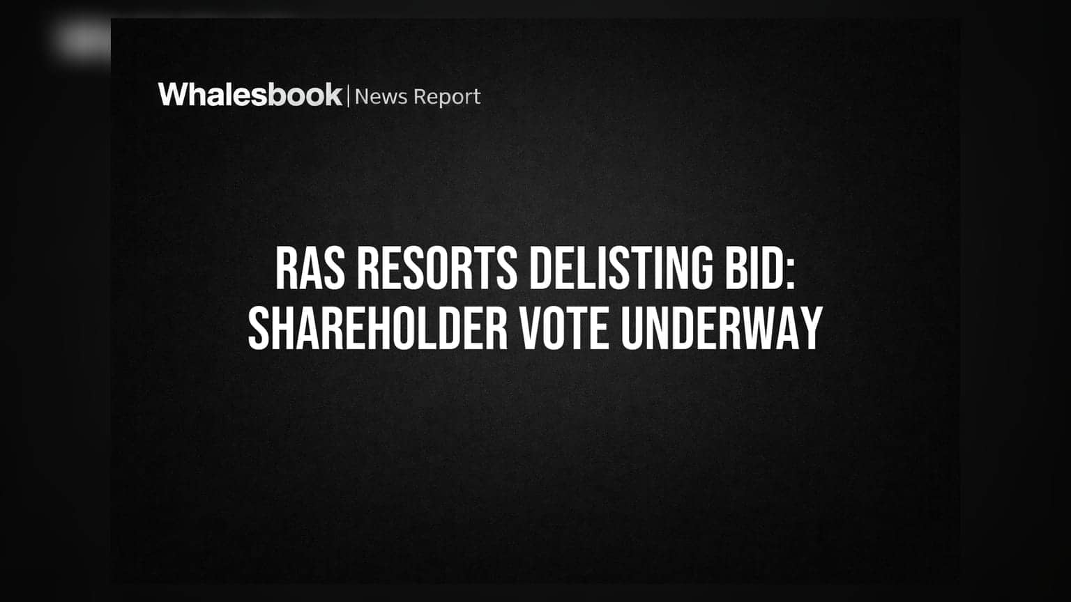 Ras Resorts Share Price: பங்குச் சந்தையிலிருந்து வெளியேறும் Ras Resorts! ஒரு பங்குக்கு ₹56