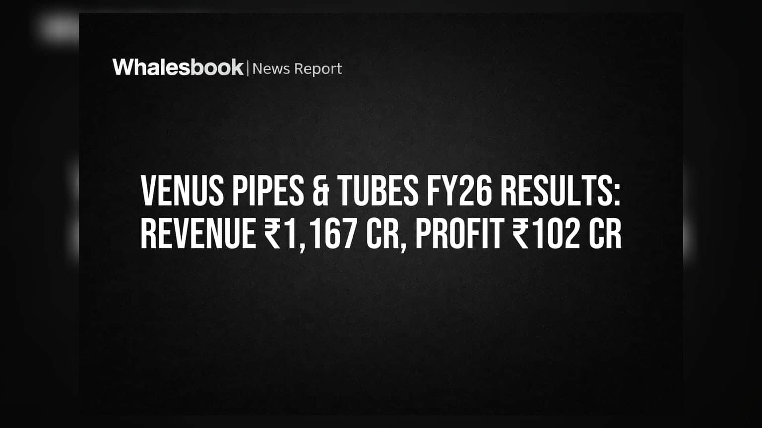 Venus Pipes & Tubes: வருவாய், லாபம் இரண்டும் உயர்வு! முதலீட்டாளர்களுக்கு டிவிடெண்ட் அறிவிப்பு!