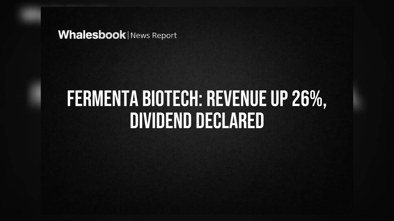 Fermenta Biotech Share Price: வருமானம் **26%** உயர்வு, ஒரு ஷேருக்கு **₹3.75** டிவிடெண்ட் அறிவிப்பு!