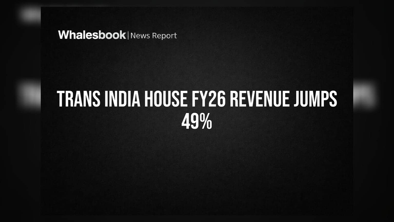 Trans India House Impex: வருவாய் **49%** உயர்வு! ஆனால் வரி, வரவுகள் குறித்து எச்சரிக்கை!