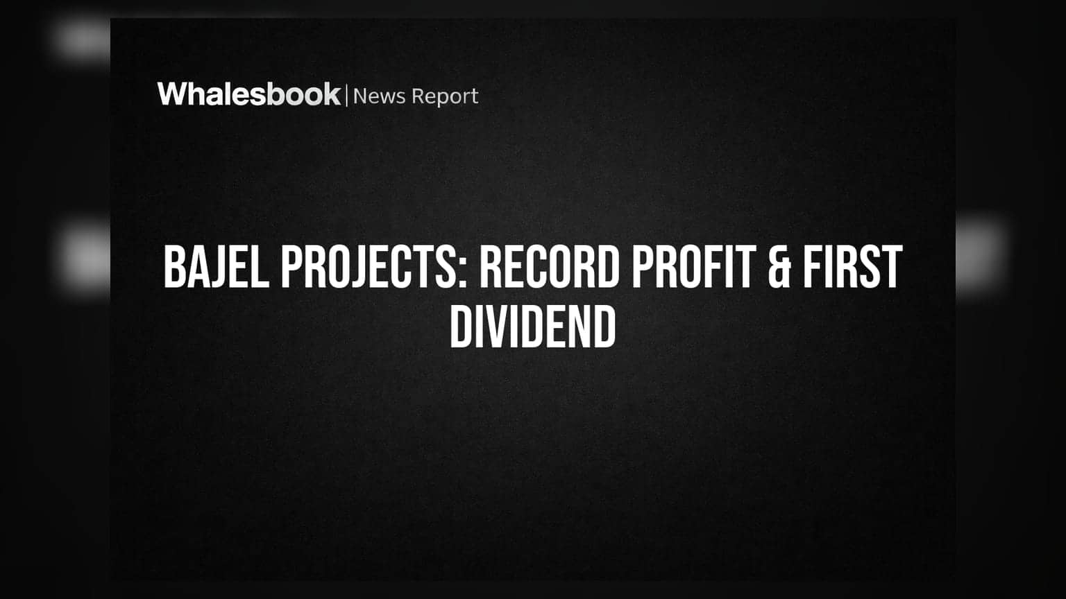 Bajel Projects Declares First Dividend After 74% Profit Surge in FY26