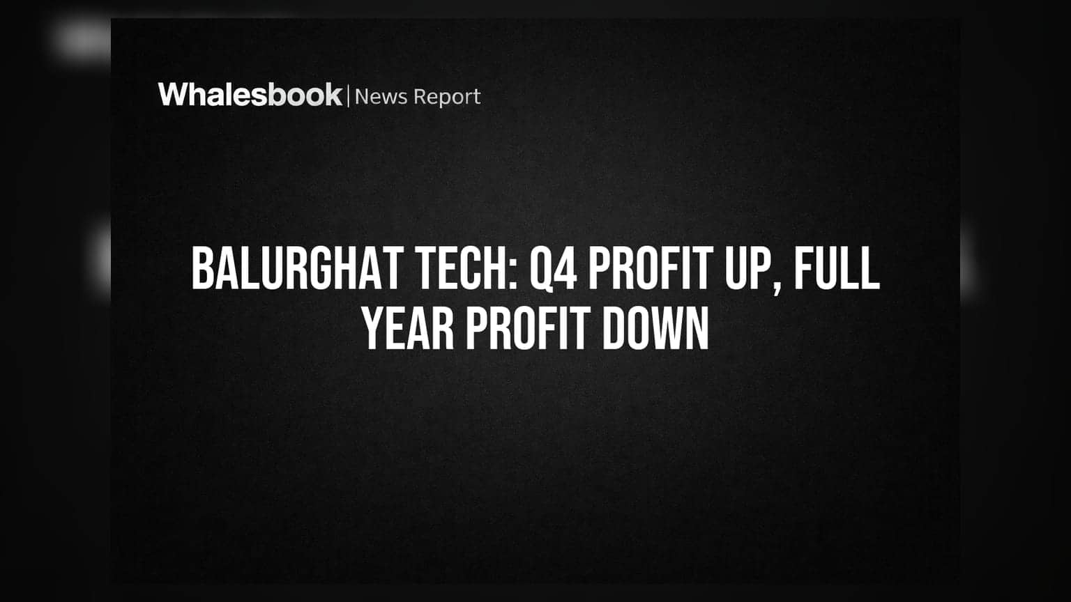 Balurghat Technologies Share: Q4માં નફો, પણ પૂરા વર્ષમાં ઘટાડો! ₹57 કરોડના ગેરંટી કેસનો ખતરો