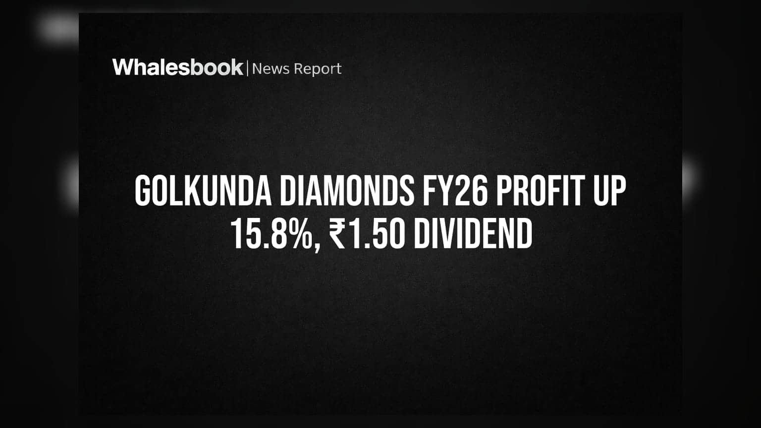 Golkunda Diamonds Share Price: லாபம் **15.8%** உயர்வு! பங்குதாரர்களுக்கு **₹1.50** டிவிடெண்ட் அறிவிப்பு!