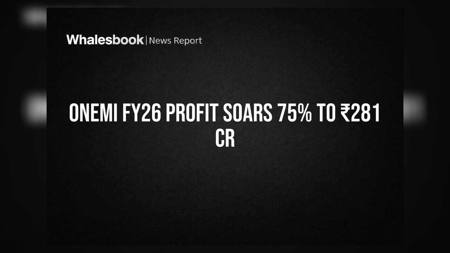 OnEMI Technology Solutions: செம வளர்ச்சி! FY26-ல் லாபம் **75%** உயர்ந்து ₹281 கோடி ஆனது, AUM **73%** அதிகரிப்பு