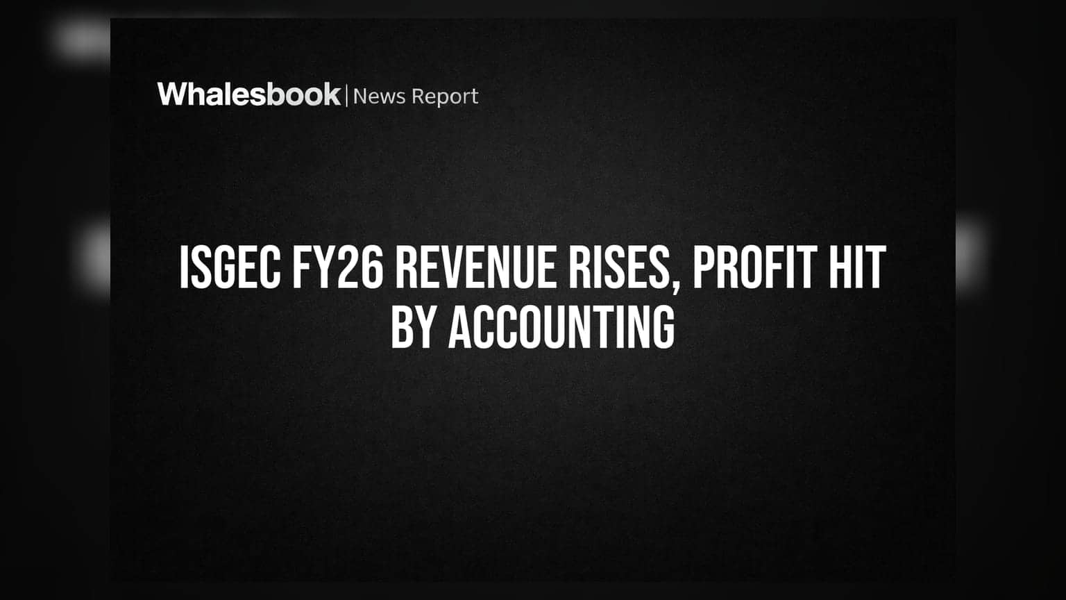 Isgec Heavy Engineering FY26 Revenue Up 7%, PAT Falls Due to Accounting Change