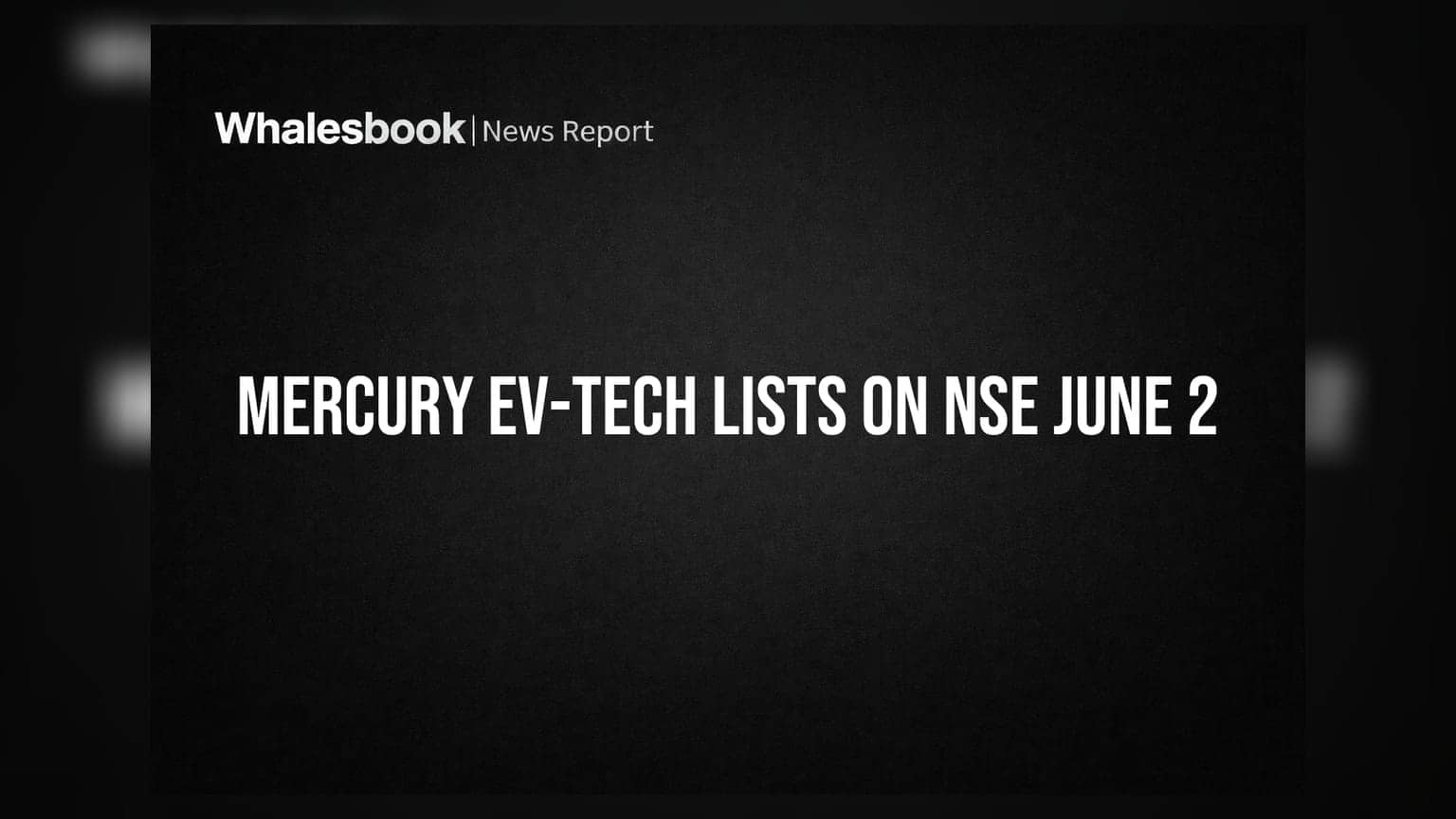 Mercury Ev-Tech NSE वर लिस्ट होणार; 'BE' सिरीजमध्ये ट्रेडिंग सुरू
