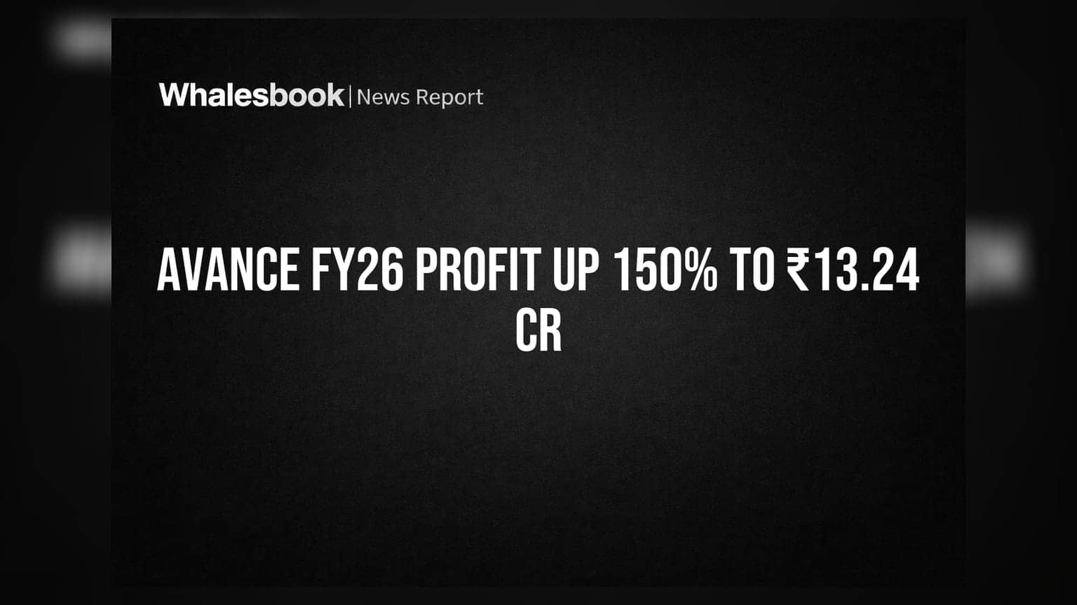 Avance Technologies FY26 Profit Surges 150% to ₹13.24 Cr Despite Revenue Dip