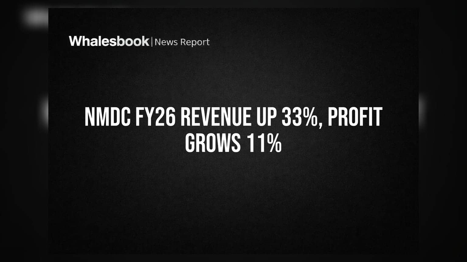 NMDC Q4 FY26 Revenue Surges 33%, Profit Up 11%; ₹1 Final Dividend Declared