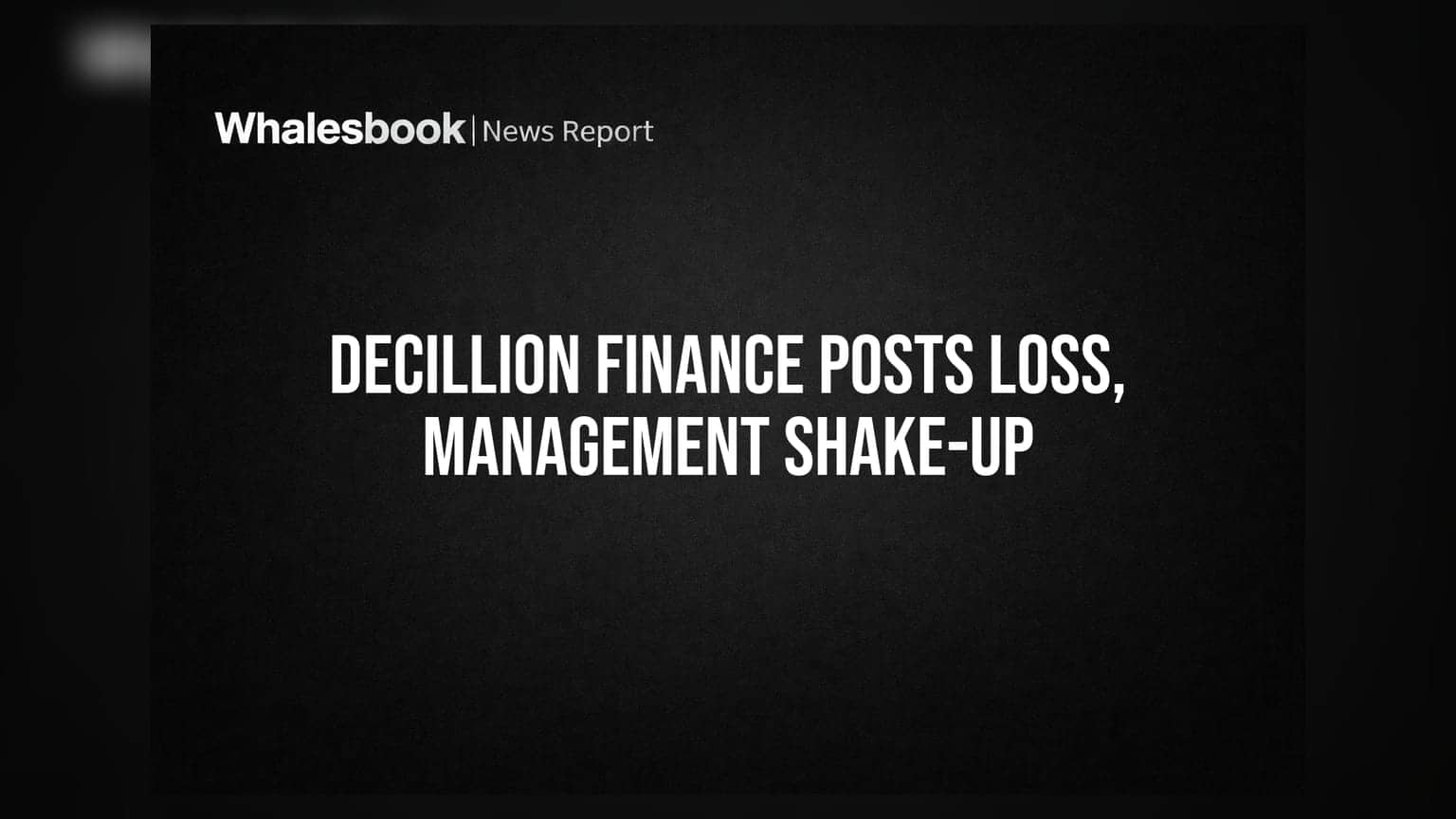 Decillion Finance Reports Loss for FY2026, Appoints New CFO and Company Secretary