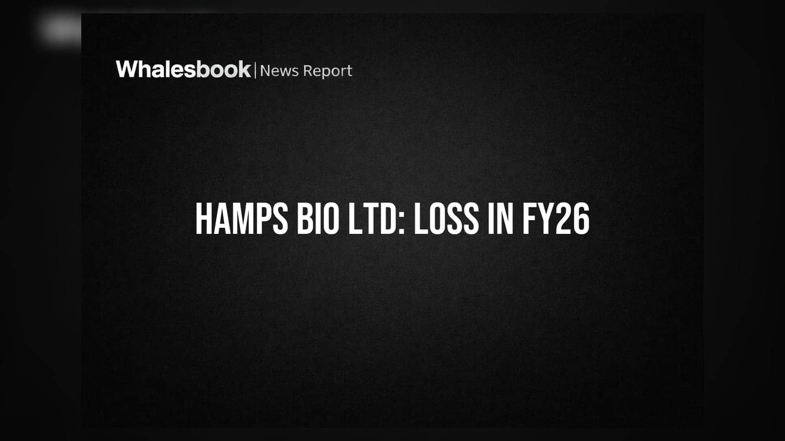 Hamps Bio Ltd Reports Loss in FY26 Despite Revenue Growth; Acquires HSDL Innovative
