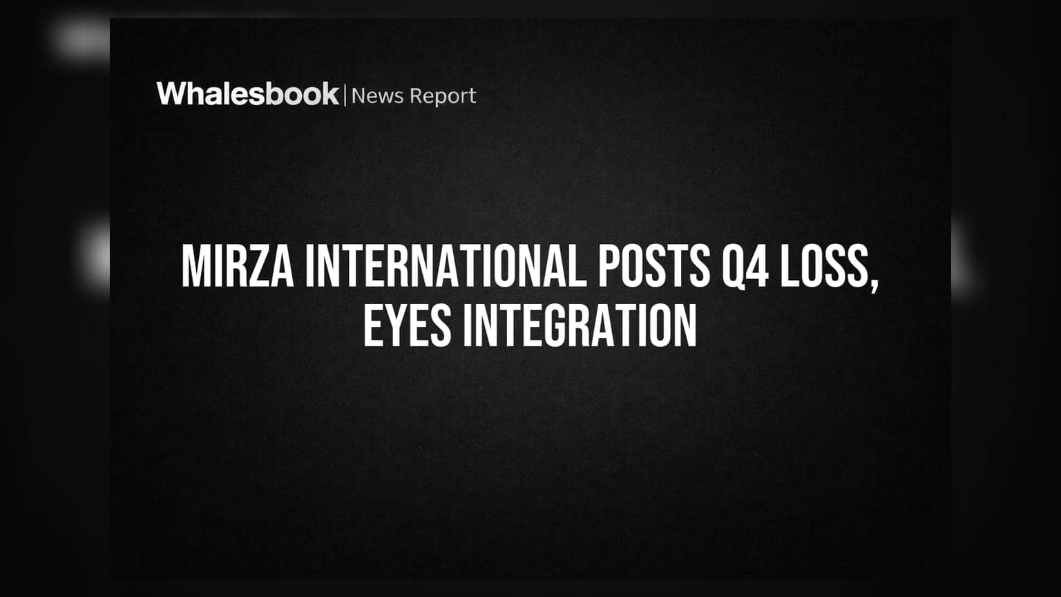 Mirza International Share: Q4 FY26માં નુકસાન, પણ આ મોટા સમાચારથી કંપનીનું સ્ટ્રક્ચર થશે વધુ મજબૂત!