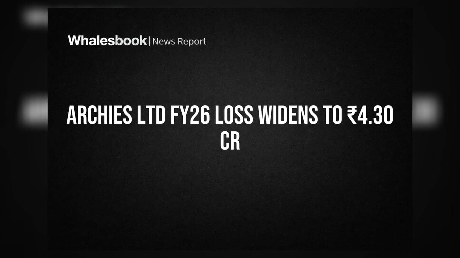 Archies Share Price: तोट्यात वाढ! ₹4.30 कोटींवर नुकसान, रेव्हेन्यूही घसरला