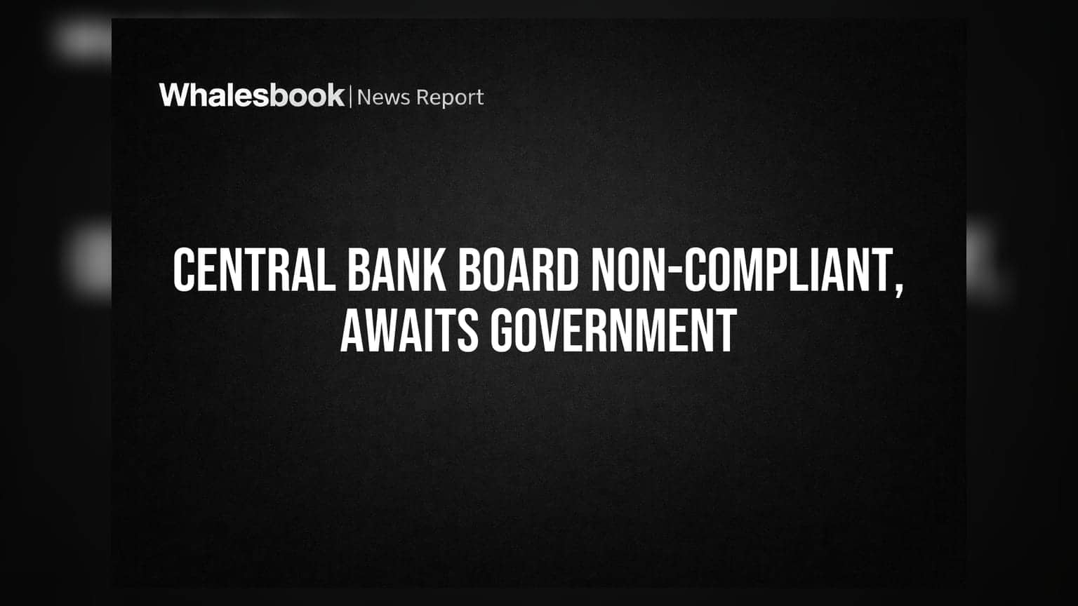 Central Bank of India non-compliant on board, awaits government appointments