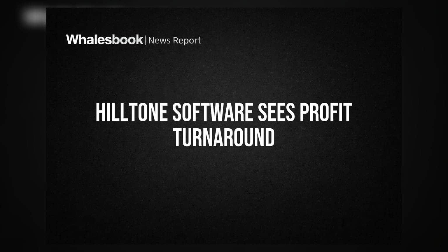 Hilltone Software and Gases Ltd Reports Profitability Turnaround in FY26