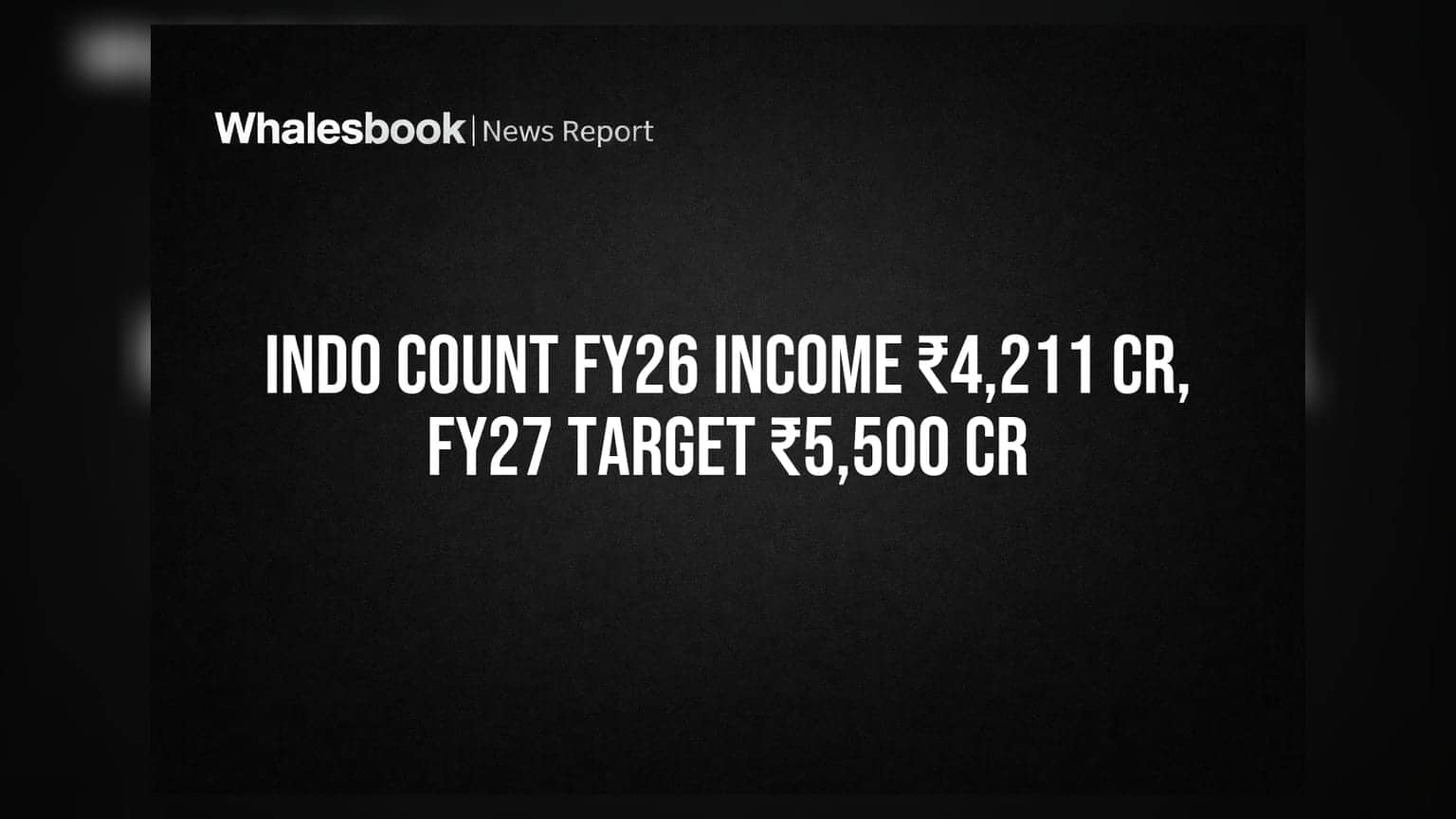 Indo Count Industries: FY26 मध्ये ₹4,211 कोटी उत्पन्न, FY27 मध्ये 30% वाढीचे लक्ष्य