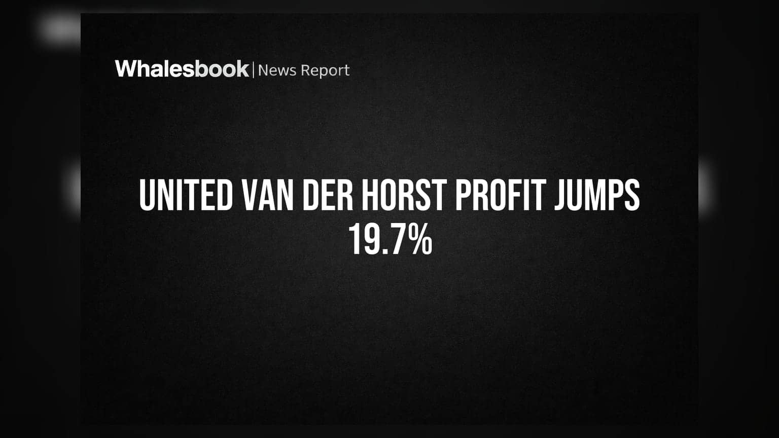 United Van Der Horst: नफ्यात **19.7%** वाढ, शेअर स्प्लिट आणि डिव्हिडंडची घोषणा