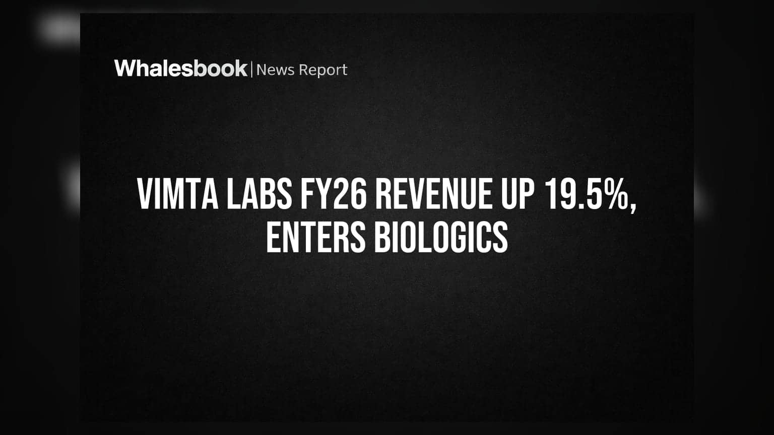 விம்டா லேப்ஸ்: புதிய சாதிப்பில் Vimta Labs! வருவாய் **19.5%** உயர்வு, பயோலாஜிக்ஸ் துறையில் நுழைவு!