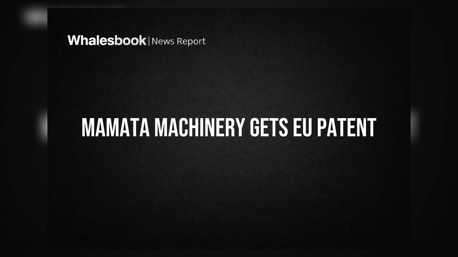 Mamata Machinery Secures EU Patent for Sealing Module