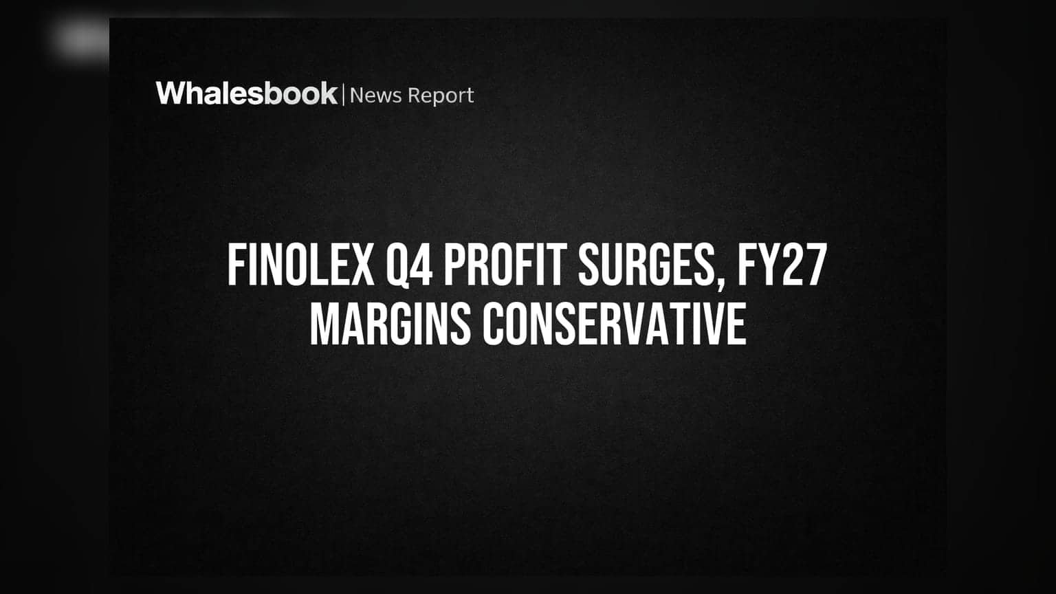 Finolex Industries posts strong Q4 profit; FY26 revenue flat