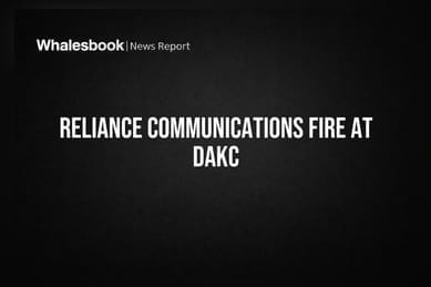 Reliance Communications Fire at DAKC; Insurance Covers Damage, Company in CIRP