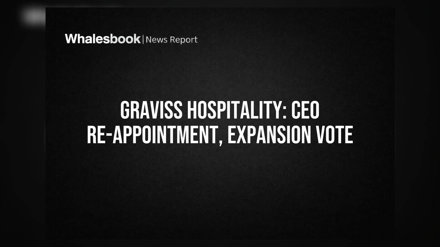 Graviss Hospitality: CEOની પુનઃનિમણૂક અને અલીબાગ વિસ્તાર વિસ્તરણ માટે શેરધારકોની મંજૂરી મંગાઈ