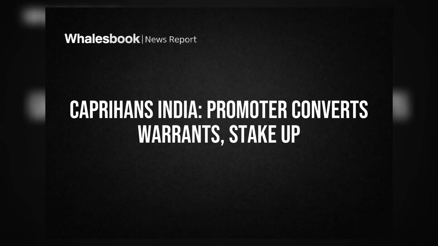 Caprihans India promoter Bilcare converts 2.65 lakh warrants, stake at 63.47%