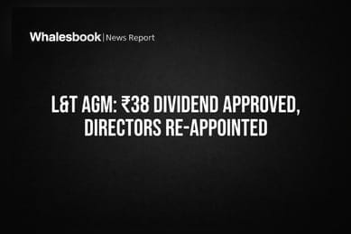 Larsen & Toubro Approves ₹38 Dividend, Re-appoints Directors at AGM