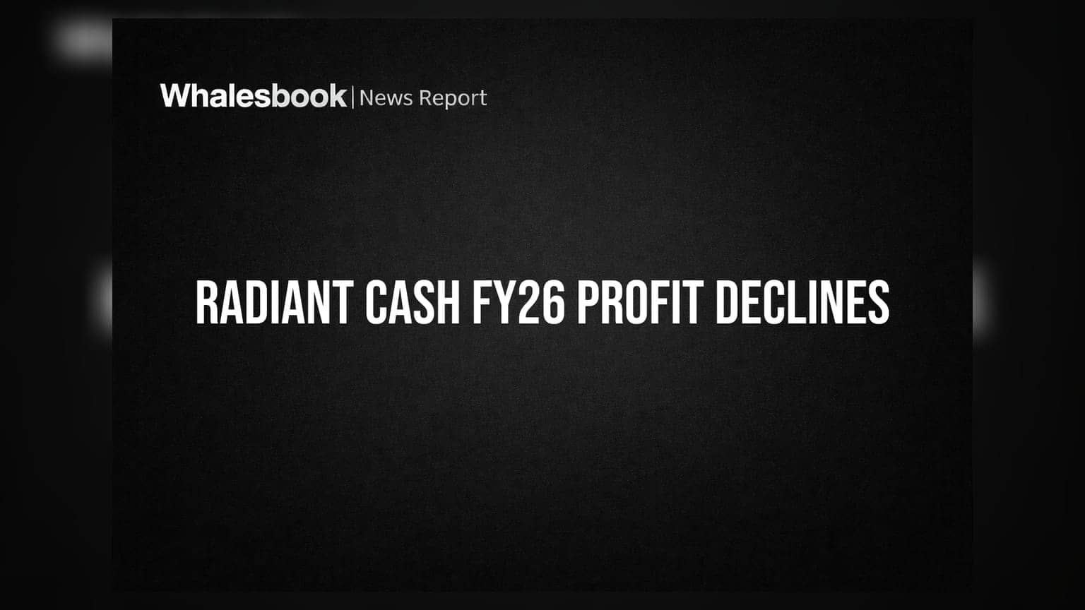Radiant Cash Management FY26 Profit Falls to ₹28 Crore Amidst Subsidiary Losses
