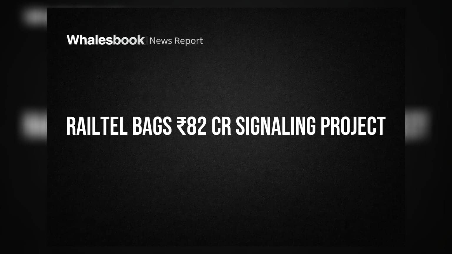 RailTel Secures ₹82.04 Crore Signaling Order from Haryana Rail