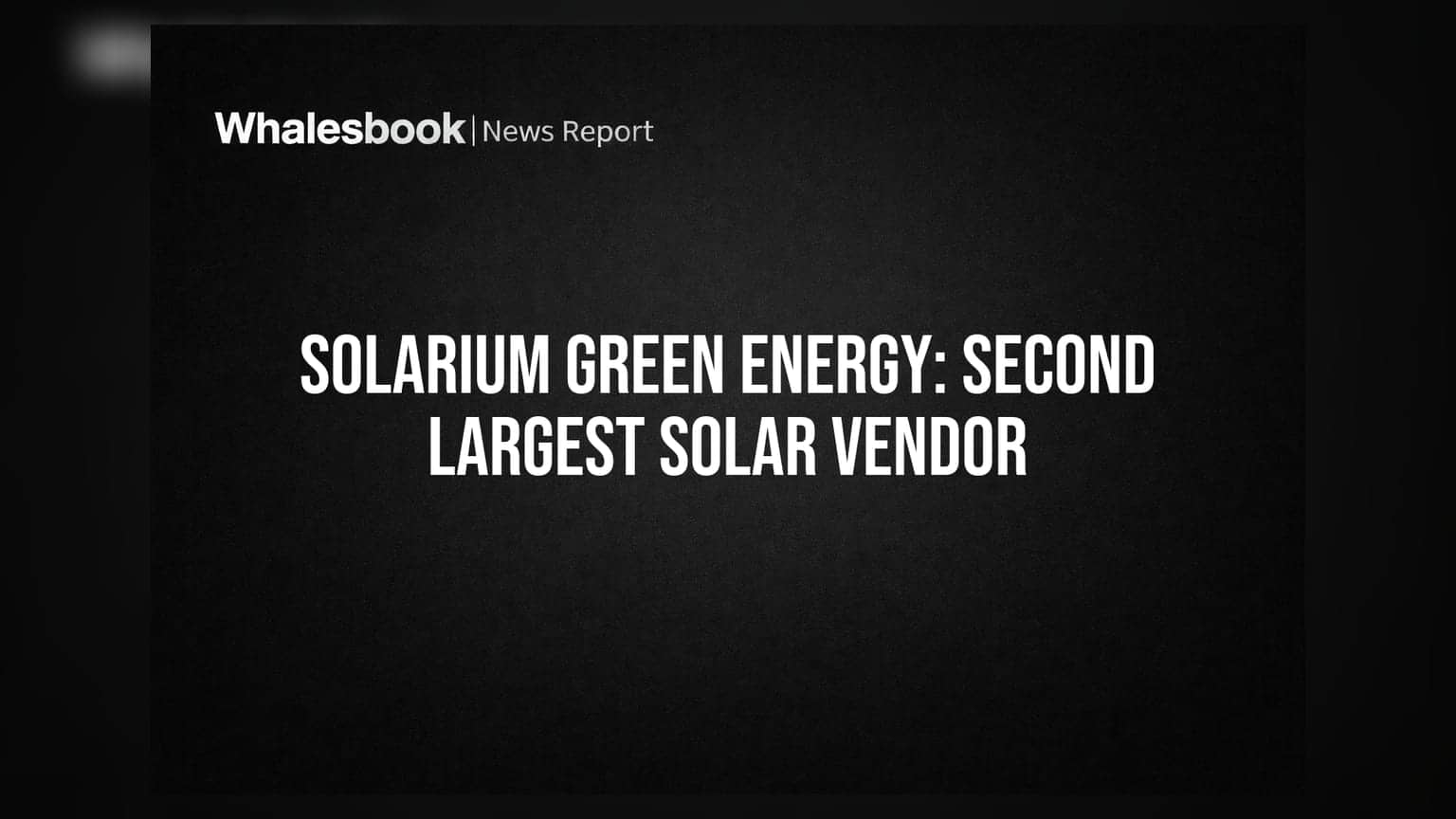 Solarium Green Energy: घरांवरील सोलर बसवण्यात देशात दुसऱ्या क्रमांकावर!