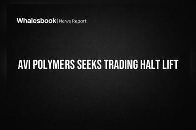 AVI Polymers Seeks End to Trading Suspension, Cites Procedural Issue
