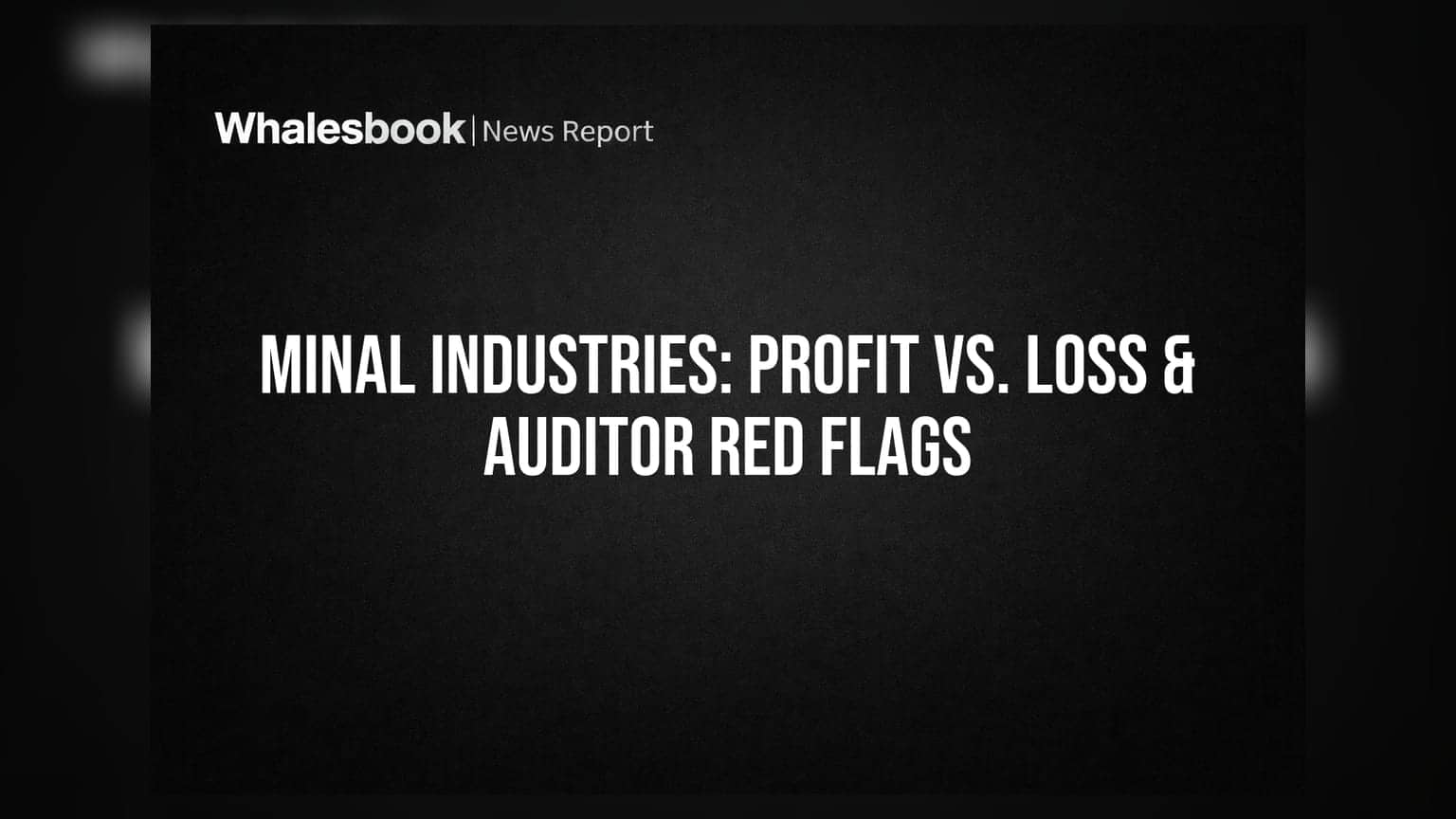 Minal Industries Posts Consolidated Profit Amidst Standalone Loss and Auditor Concerns