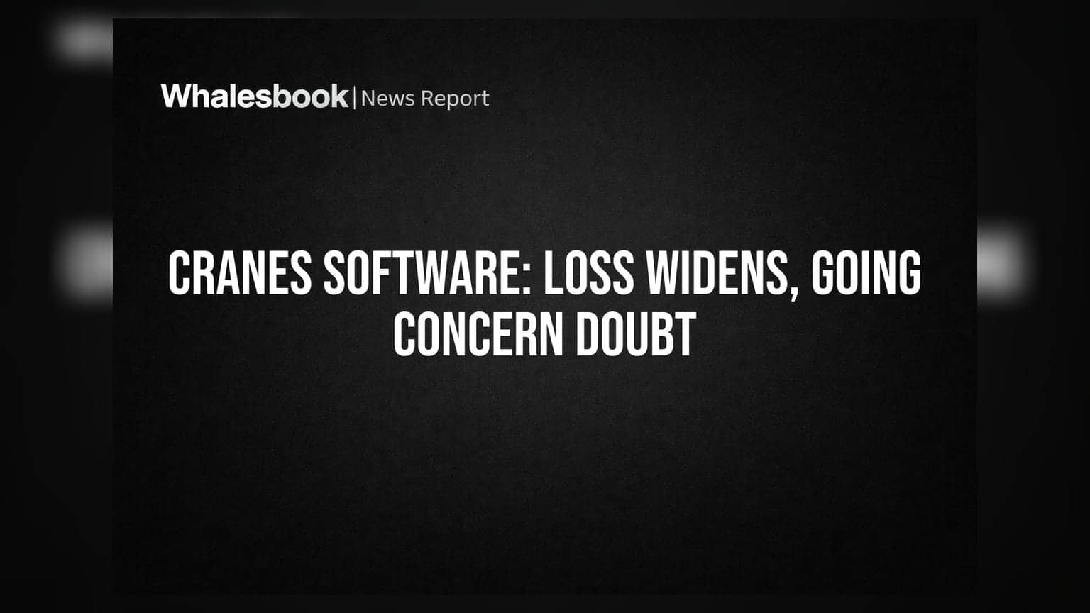 Cranes Software: ₹14.39 கோடி நஷ்டம்; ஆட்கொல்லி சந்தேகத்தில் நிறுவனம் - முதலீட்டாளர்கள் கவனம் தேவை!