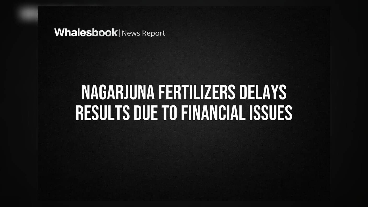 Nagarjuna Fertilizers Delays FY26 Financial Results to June 30 Amid Financial Woes