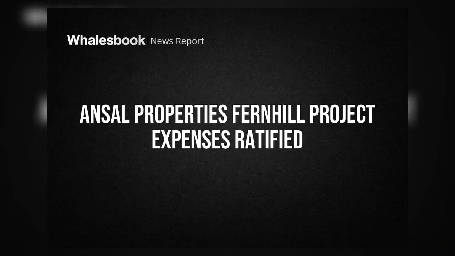 Ansal Properties Fernhill Project CoC Ratifies Expenses Amidst Delays