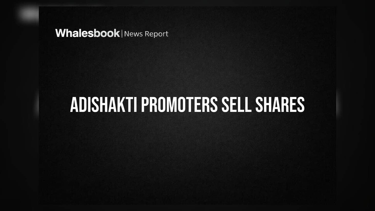 Adishakti Loha Share Price: प्रमोटर्सनी विकले शेअर्स, ३०% खाली घसरली हिस्सेदारी!