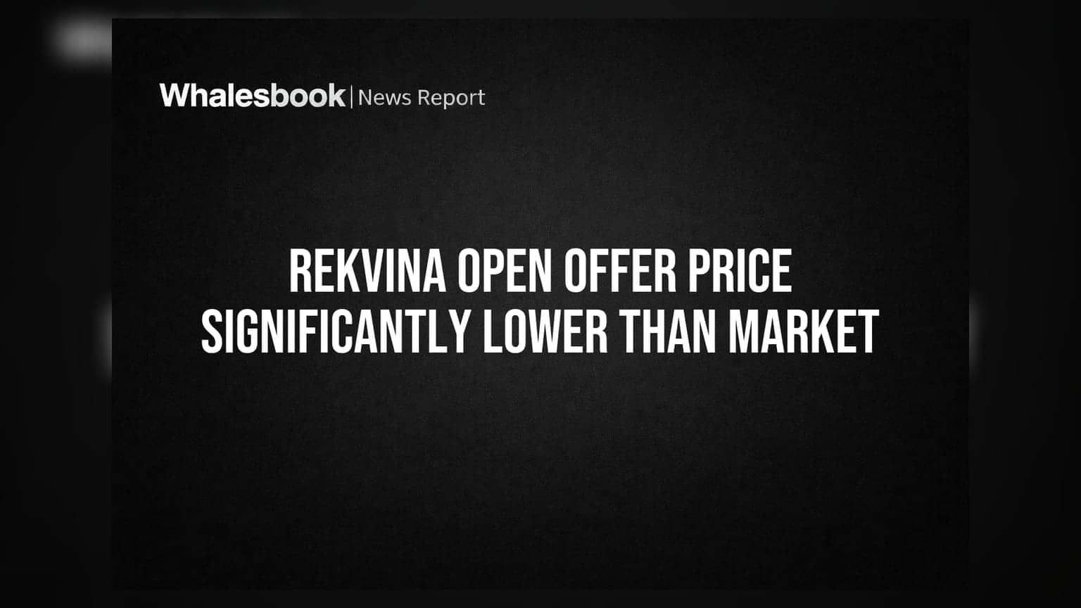 Rekvina Labs: ਓਪਨ ਆਫਰ ਦੀ ਕੀਮਤ 'ਤੇ ਸਵਾਲ, ਨਿਵੇਸ਼ਕਾਂ ਨੂੰ ਸਾਵਧਾਨ ਰਹਿਣ ਦੀ ਸਲਾਹ