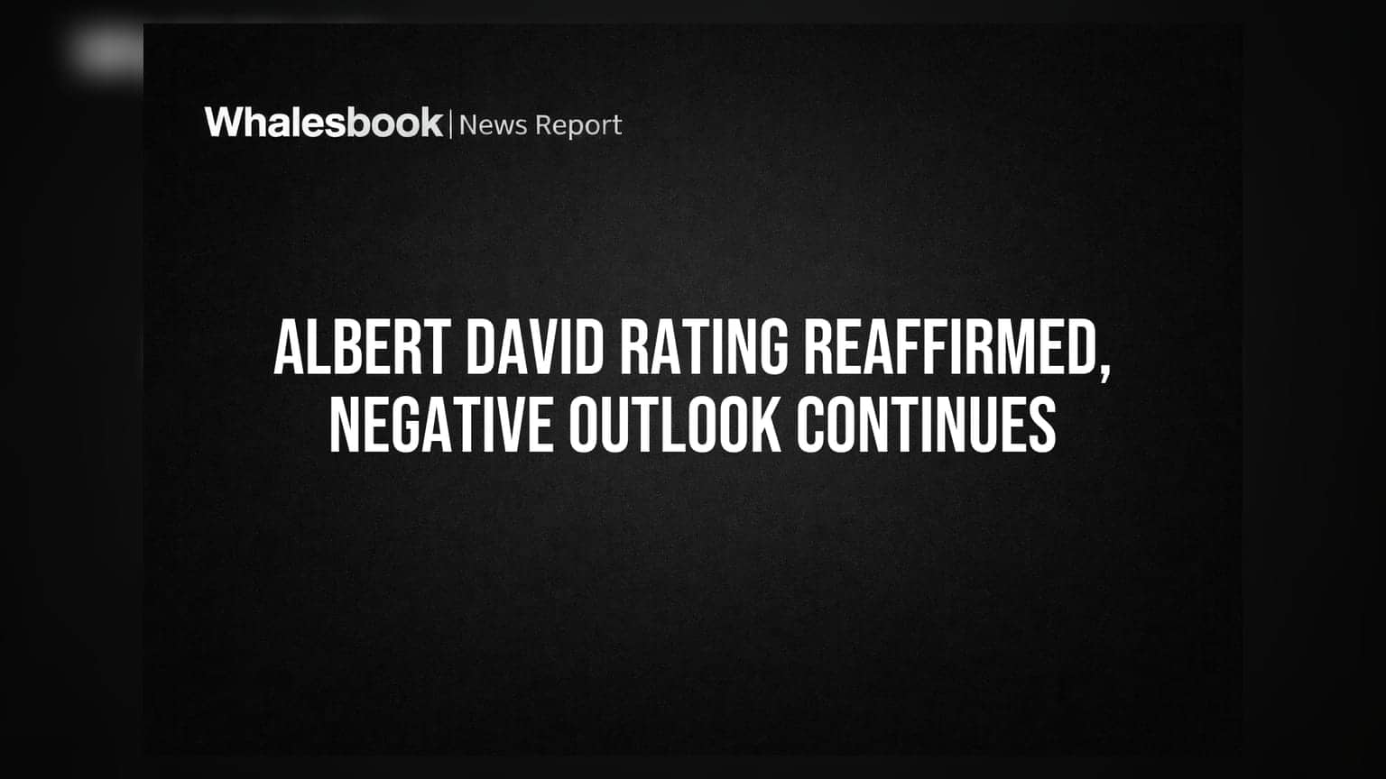 Albert David Ltd Share: CARE Ratings એ ₹62.5 કરોડની સુવિધાઓ પર 'A; Negative' રેટિંગ જાળવી રાખ્યું