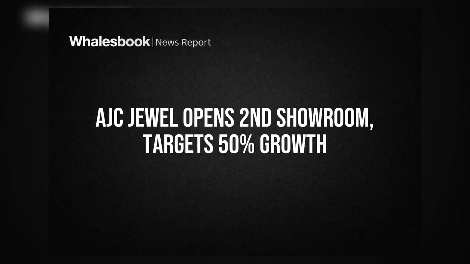 AJC Jewel Manufacturers Opens 2nd Esthara Jewels Showroom, Targets 50% CAGR