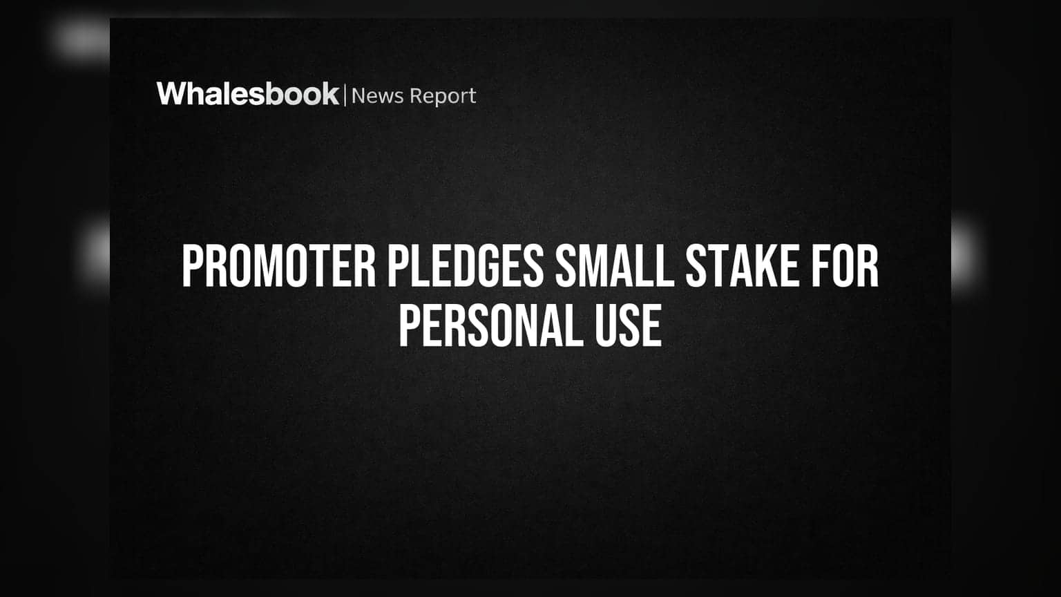 Vishnu Prakash R Punglia Promoter Pledges 100,000 Shares for Personal Use