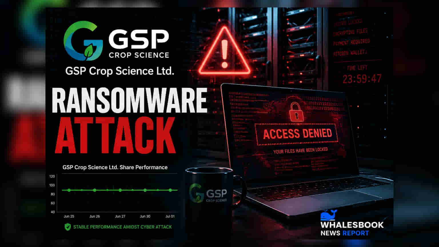 GSP Crop Science flags ransomware attack, critical operations unaffected