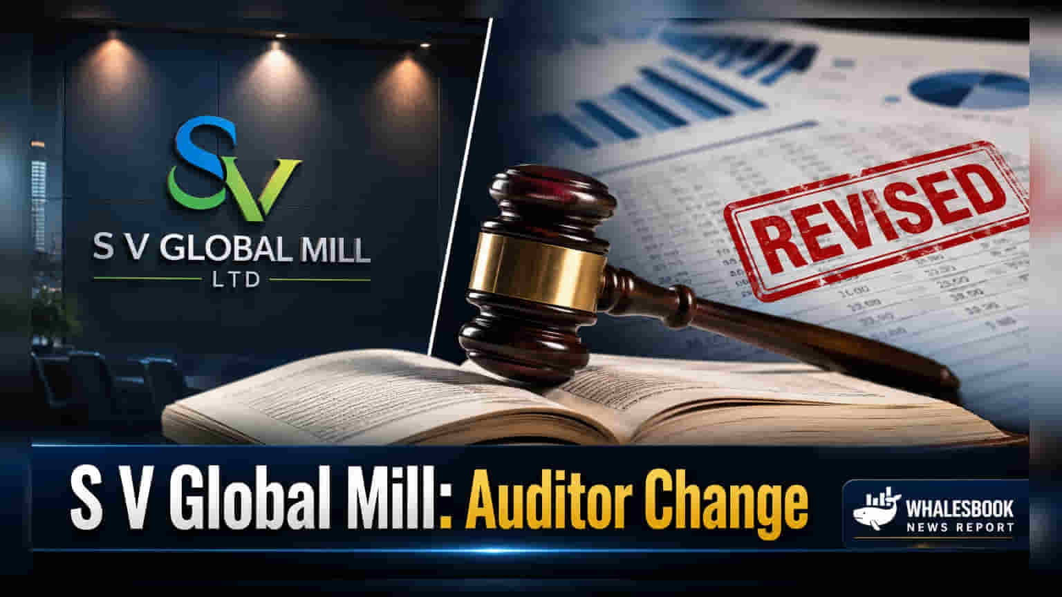 S V Global Mill: ऑडिटर बदलले, AGM कागदपत्रांमध्ये मोठे बदल!