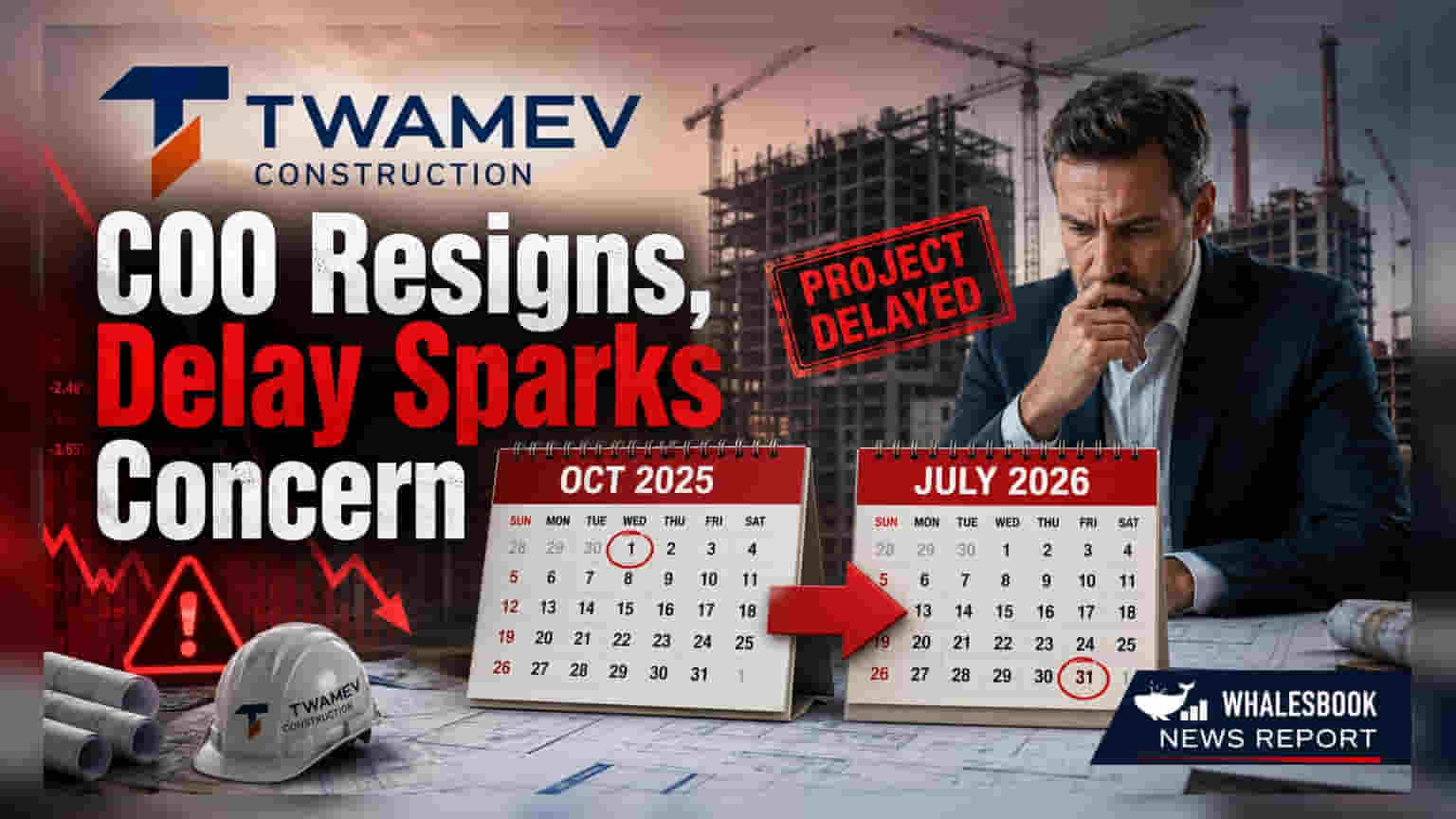 Twamev Construction: COO चा राजीनामा, उशिरा माहिती दिल्याने कॉर्पोरेट गव्हर्नन्सवर प्रश्नचिन्ह